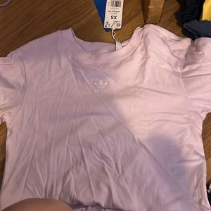 Women’s pink adidas shirt